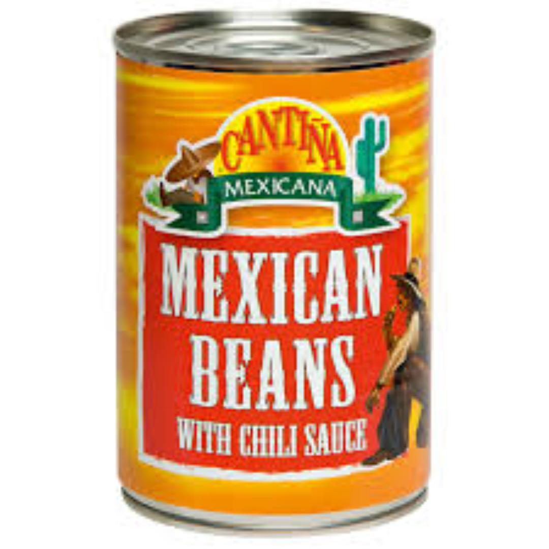 CANTINA MEX MEXICAN BEANS 410G
